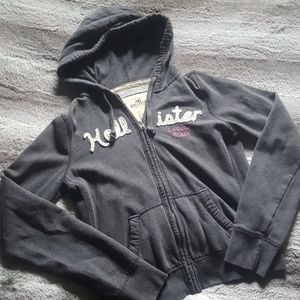 Hollister zip up hoodie